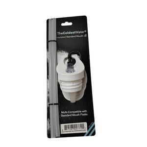 The Coldest Water Insulated Standard Mouth v2.0 - Sports Straw Cap Flip Top Lid